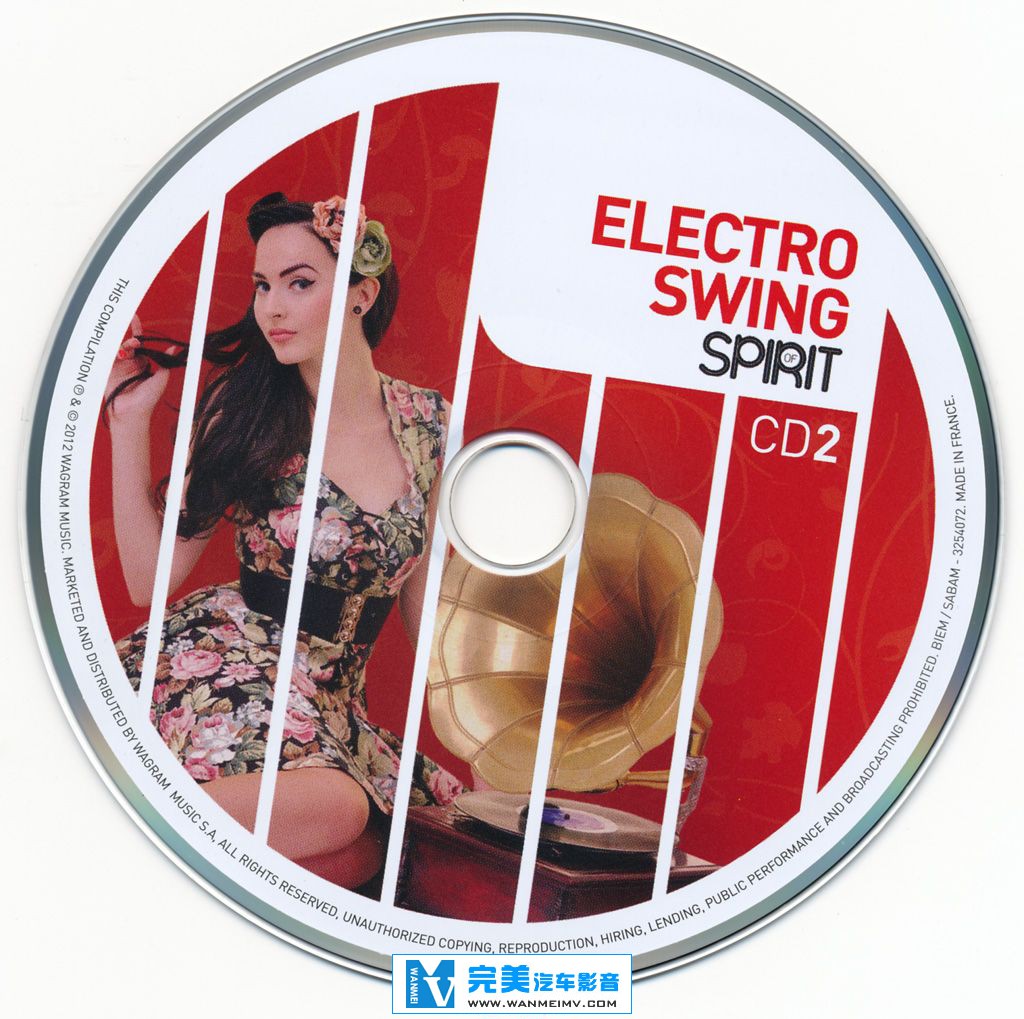 无损音乐 DJ舞曲-VA《Electro Swing Spirit》（4CD）FLAC/分轨/百度/2.13G(3)