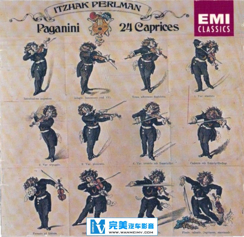无损音乐 轻音乐-《Paganini 24 Caprices - Itzhak Perlman》FLAC+CUE/整轨/百度(1)