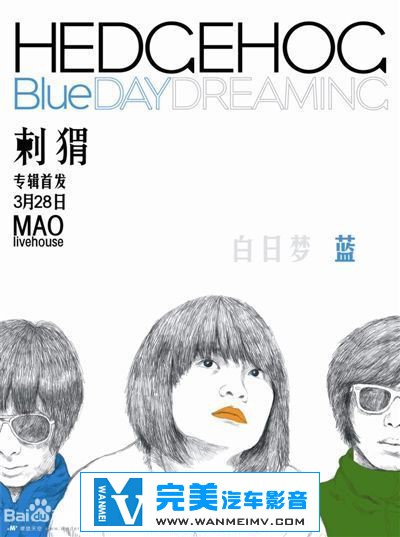 金属摇滚专辑下载-刺猬乐队《白日梦蓝》2009/FLAC/整轨/BD(1)