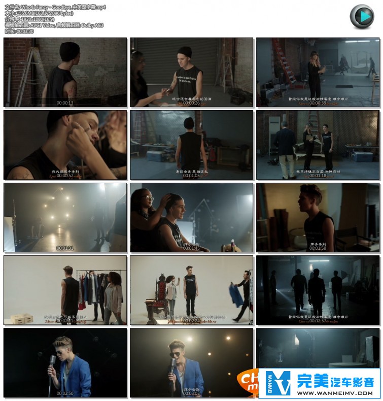 欧美高清MV下载-Who Is Fancy - Goodbye_中英双字幕 [百度网盘/MP4/156M](1)