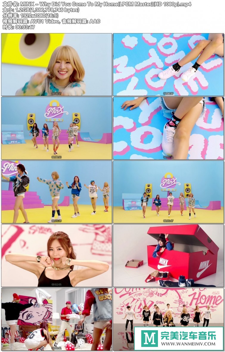 韩国高清MV下载-MINX - Why Did You Come To My Home(LPCM Master)[百度云盘/MP4/1.3GB](1)