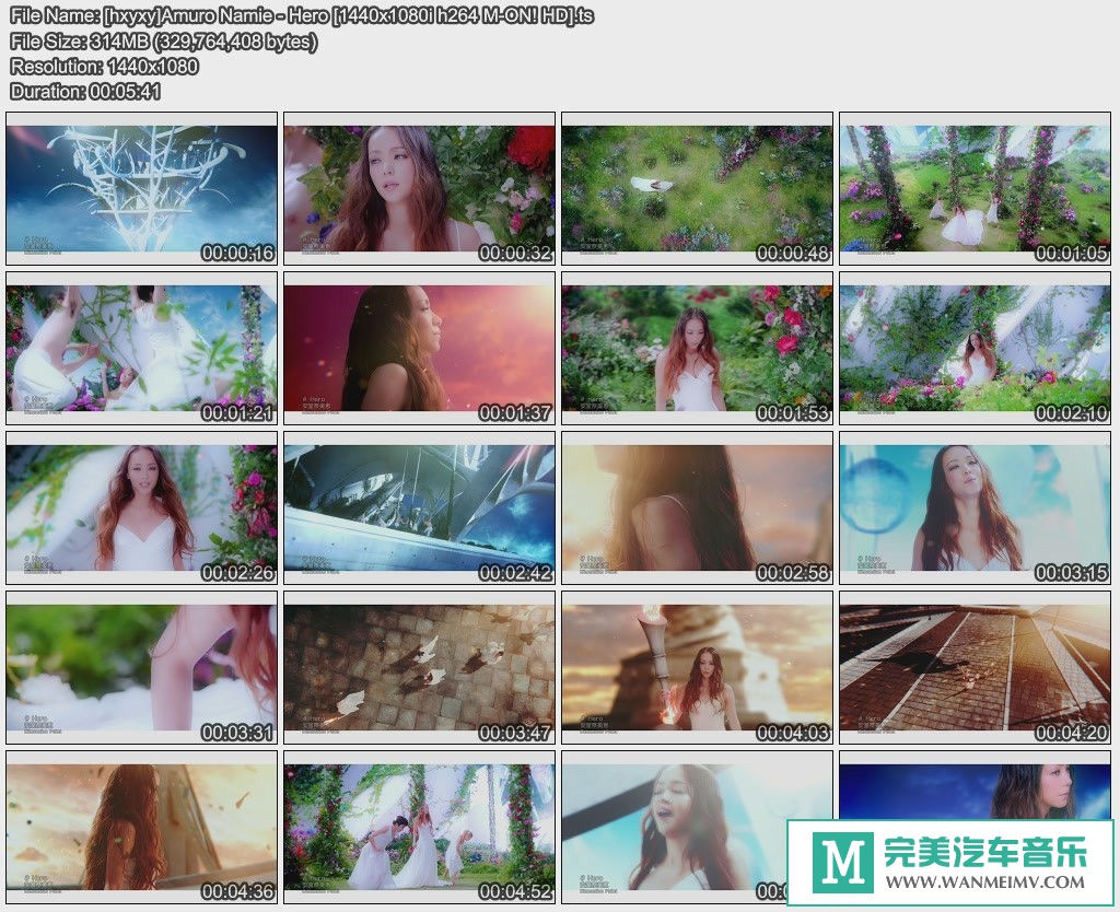 日本高清MV下载-安室奈美恵 - Hero (2016.07.27)(ts/314MB)(1)