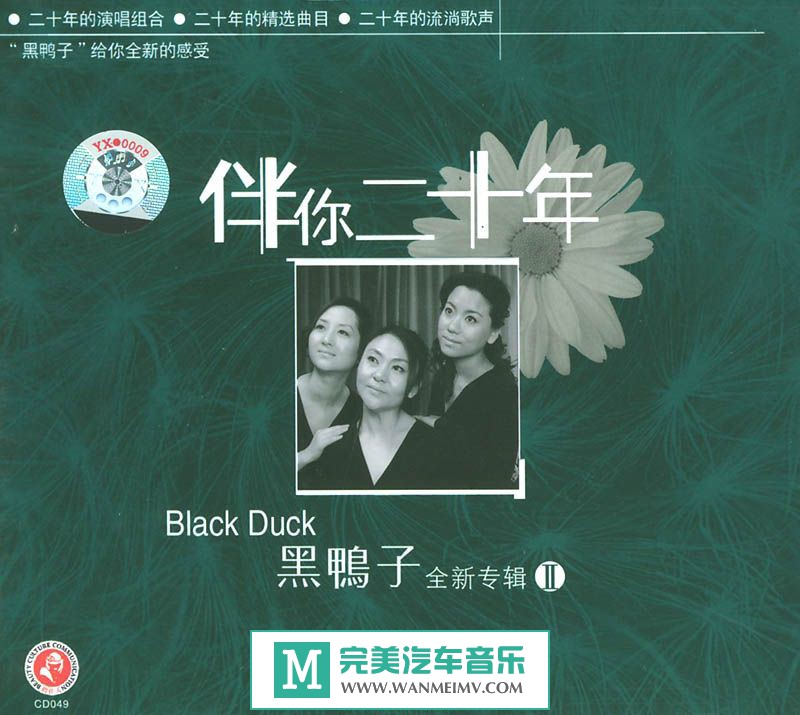 试音无损专辑下载-黑鸭子合辑之十二《伴你二十年-02》FLAC/整轨/百度云(1)
