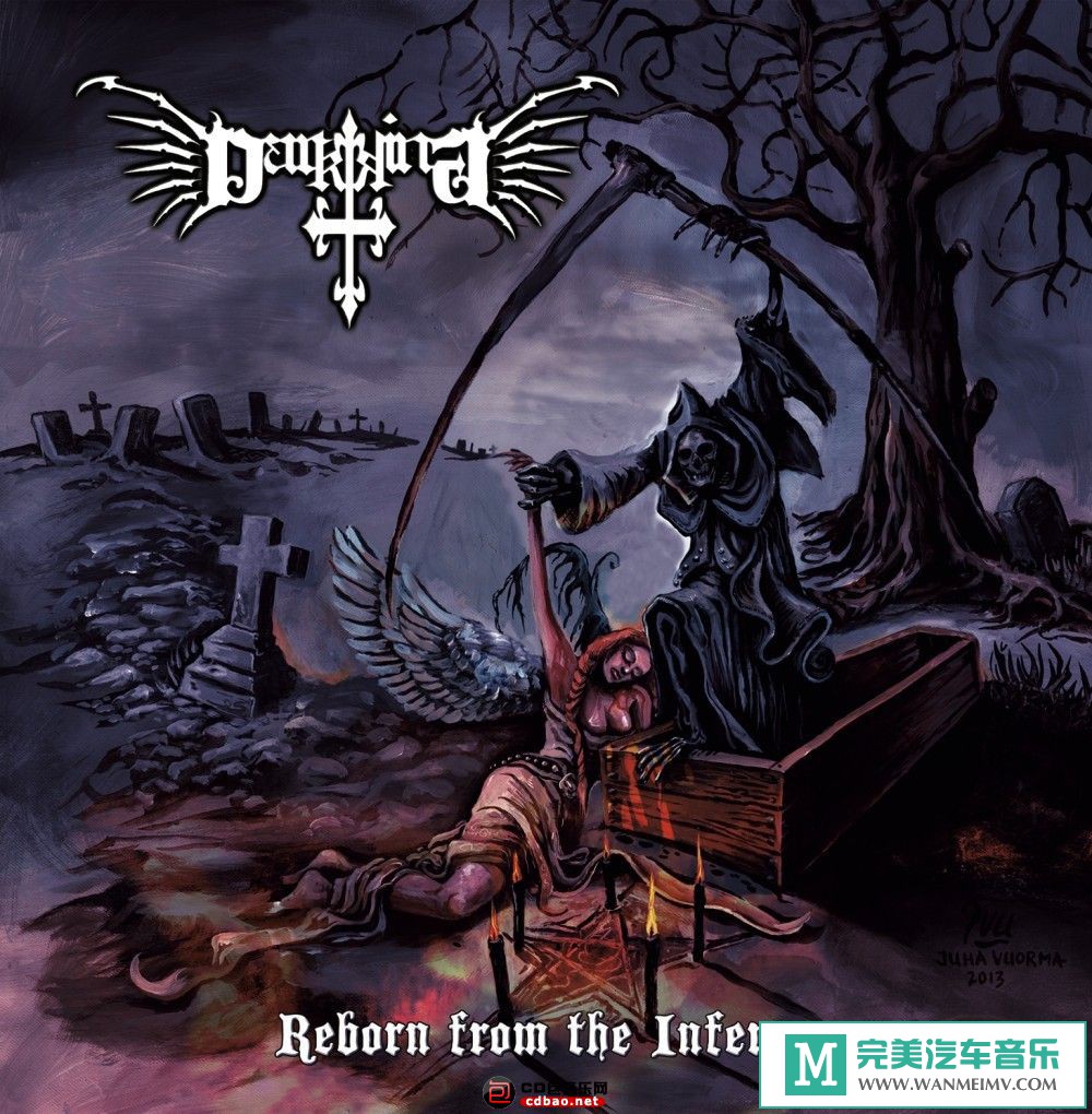 金属摇滚专辑下载-黑戒乐队（DARK RING）《从地狱中重生（Reborn From The Inferno）(1)