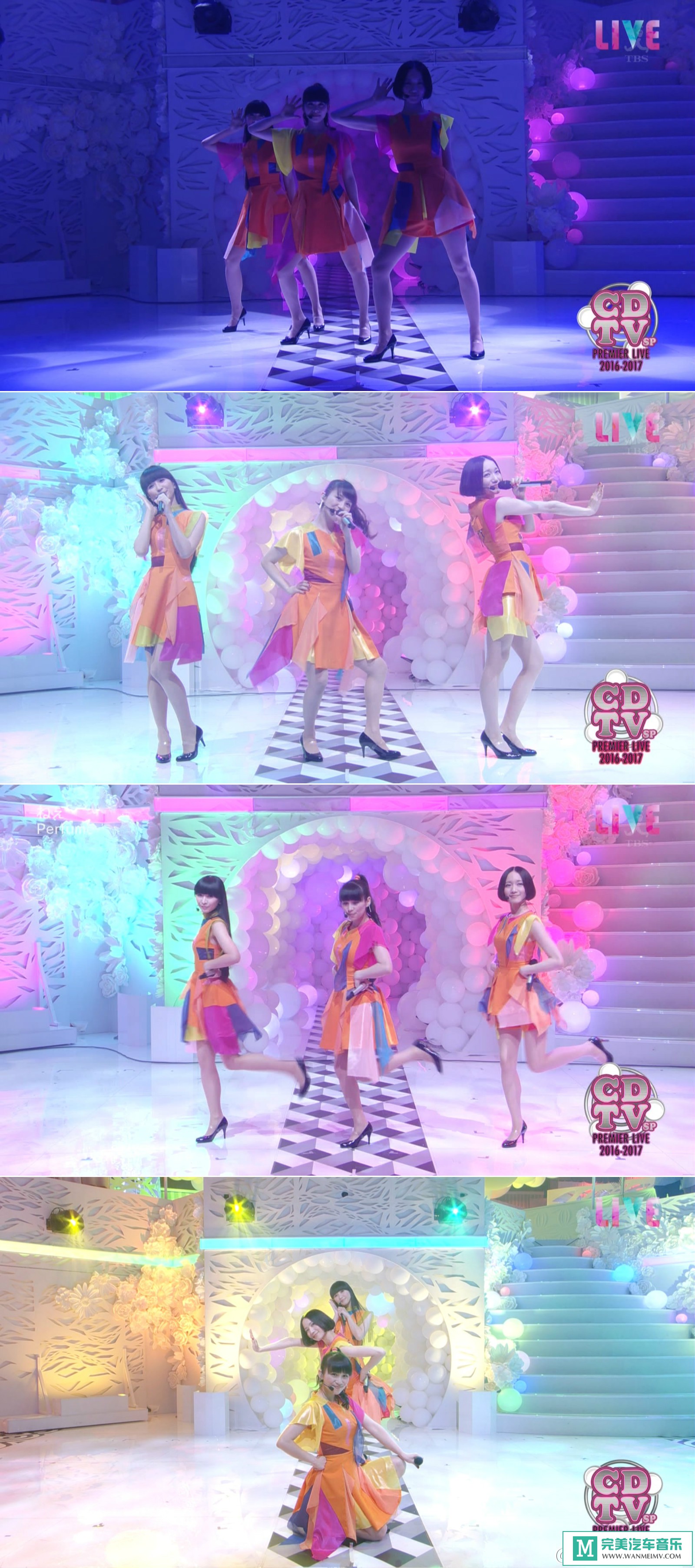 日本高清现场下载-[百度]Perfume - ねぇ (CDTV Premier Live)[310M/TS](1)