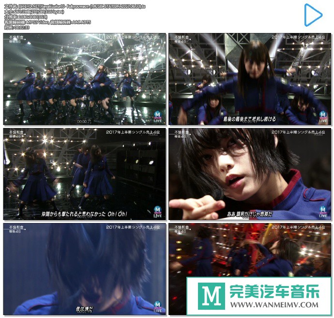 日本高清现场下载-[百度]Keyakizaka46- Fukyouwaon[264M/TS](1)