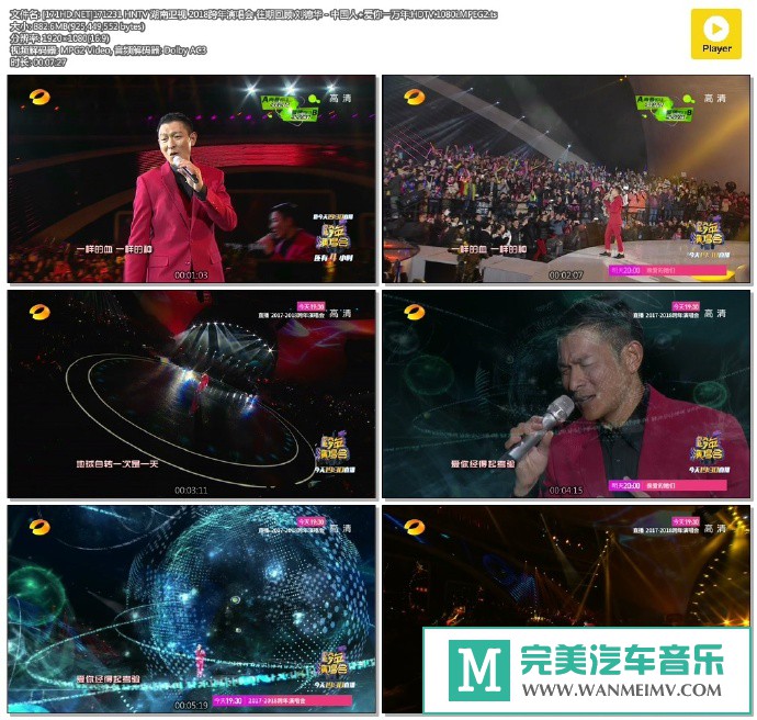华语高清现场下载-[百度]171231 刘德华 - 中国人+爱你一万年[882M/TS](1)