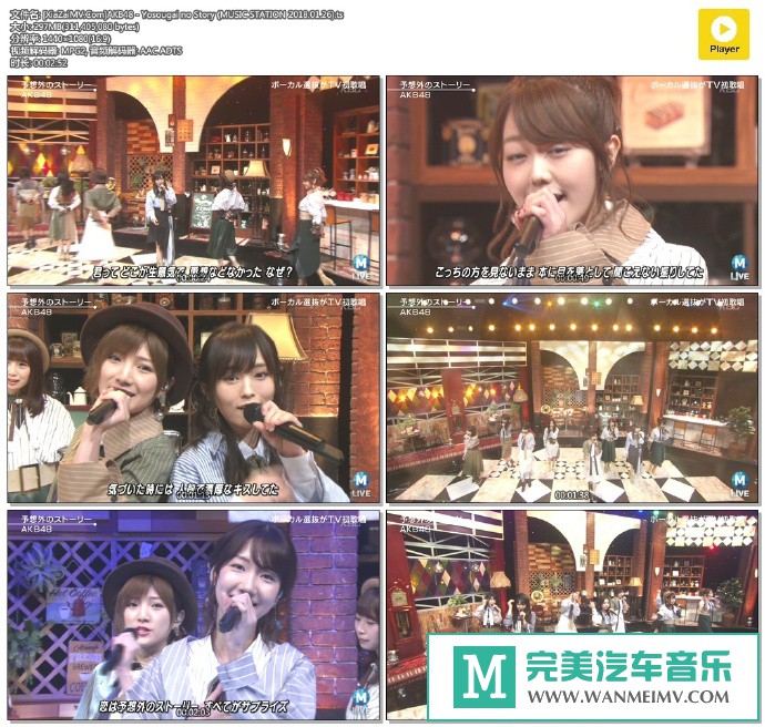 日本高清现场下载-[百度]AKB48 - Yosougai no Story[297M/TS](1)