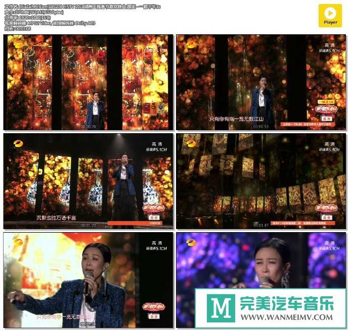 华语高清MV下载-[百度]180208 那英 - 一眼千年[374M/TS](1)