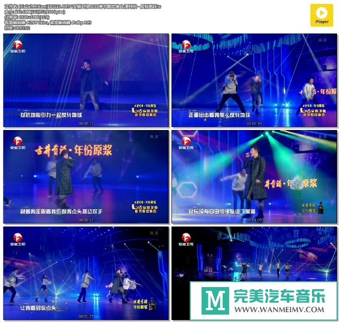 华语高清MV下载-[百度]180213 潘玮柏 - 反转地球[110M/TS](1)