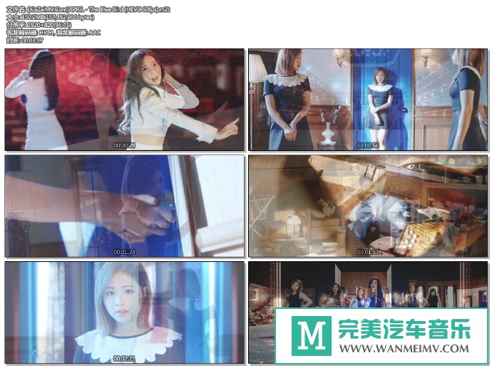 韩国高清MV下载-[百度]APRIL - The Blue Bird (HEVC 60fps)[150M/m2t](1)