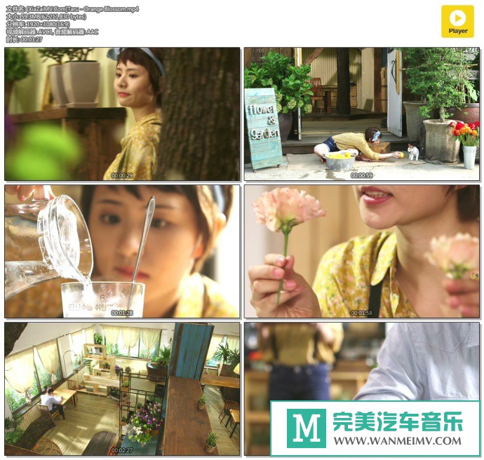 韩国高清MV下载-[百度]Taru - Orange Blossom[59M/MP4](1)
