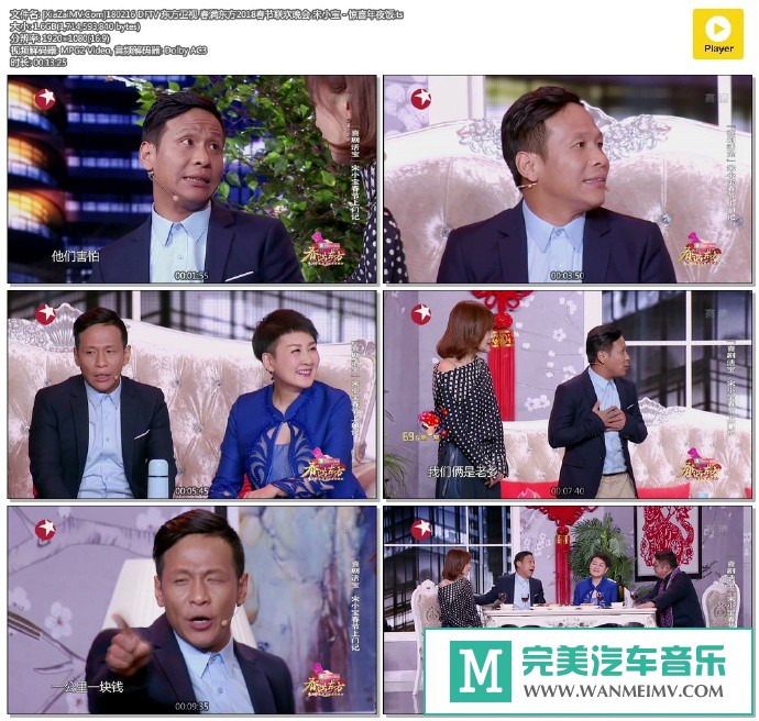华语高清MV下载-[百度]180216 宋小宝 - 惊喜年夜饭[1.6G/TS](1)