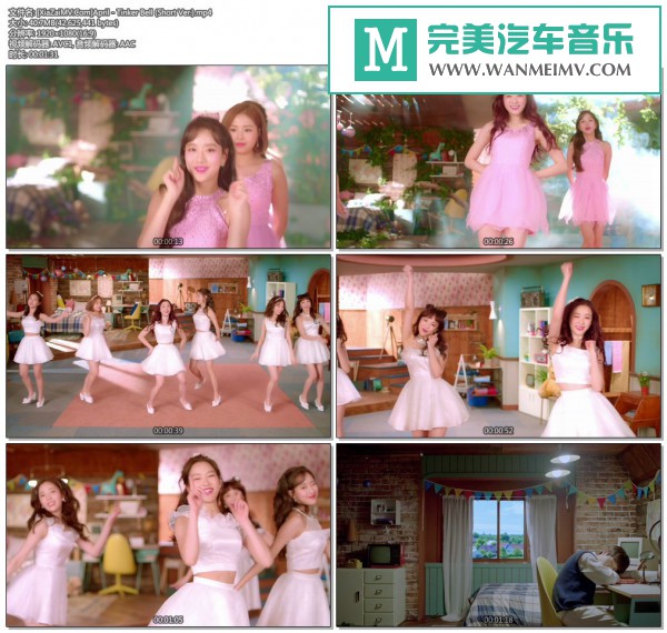 韩国高清MV下载-[百度]April - Tinker Bell (Short Ver.)[40M/MP4](1)
