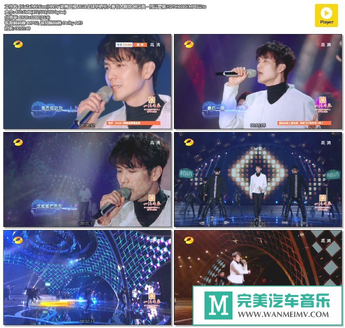 华语高清MV下载-[百度]钟汉良 - 何以爱情.HDTV.1080i.MPEG2[450M/TS](1)