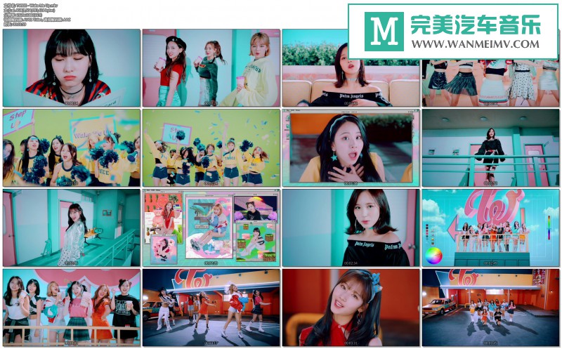 韩国高清MV下载-[百度] TWICE - Wake Me Up【爆款高清版】 [MKV/1.4G](1)
