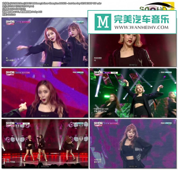 韩国高清现场下载-[百度]180425 BADKIZ - Just One Day HEVC 1080P 60F[217M/MKV](1)