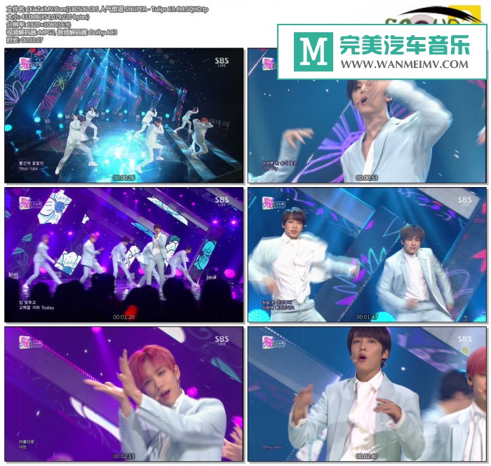 韩国高清现场下载-[百度]180506 SNUPER - Tulips 19.4M[433M/TP](1)