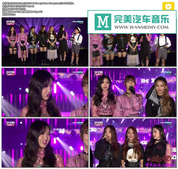韩国高清现场下载-[百度]180509 (G)I-DLE 采访[546M/TS](1)
