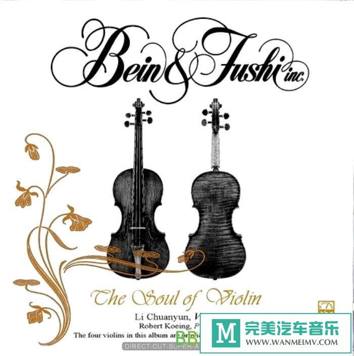 无损音乐 轻音乐-李传韵《琴魂The Soul Of Violin》[DSF/BD](1)