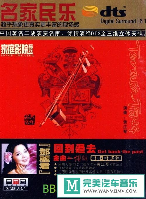无损音乐 轻音乐-黄江琴《回到过去 邓丽君金曲二胡版 DTS》[2009/镜像NRG/BD](1)