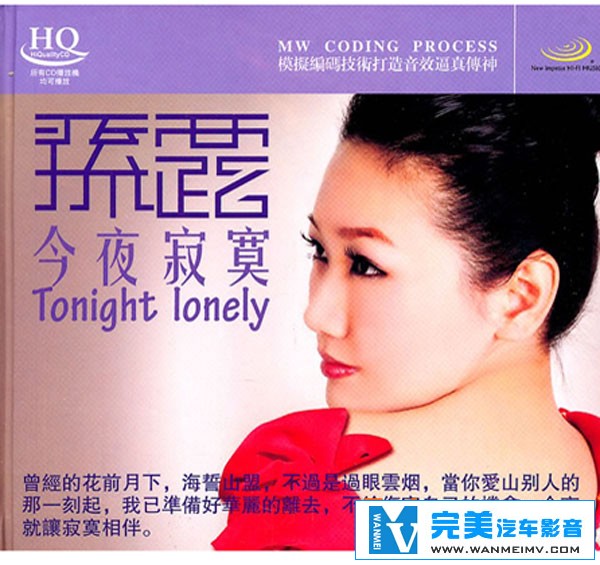无损音乐 中文曲[VIP专区]-演唱于一身的艺术才女 孙露-今夜寂寞 2CD UPDTS WAV分轨(1)